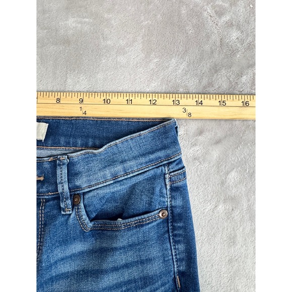 LOFT Outlet Petite Modern Skinny Jeans Size 0 Blue Denim Excellent Condition - Picture 4 of 10